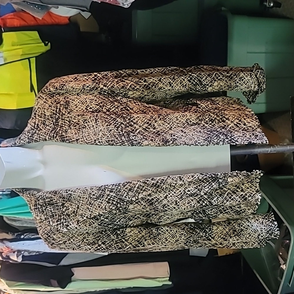 NWOT Jones New York sheer light weight jacket